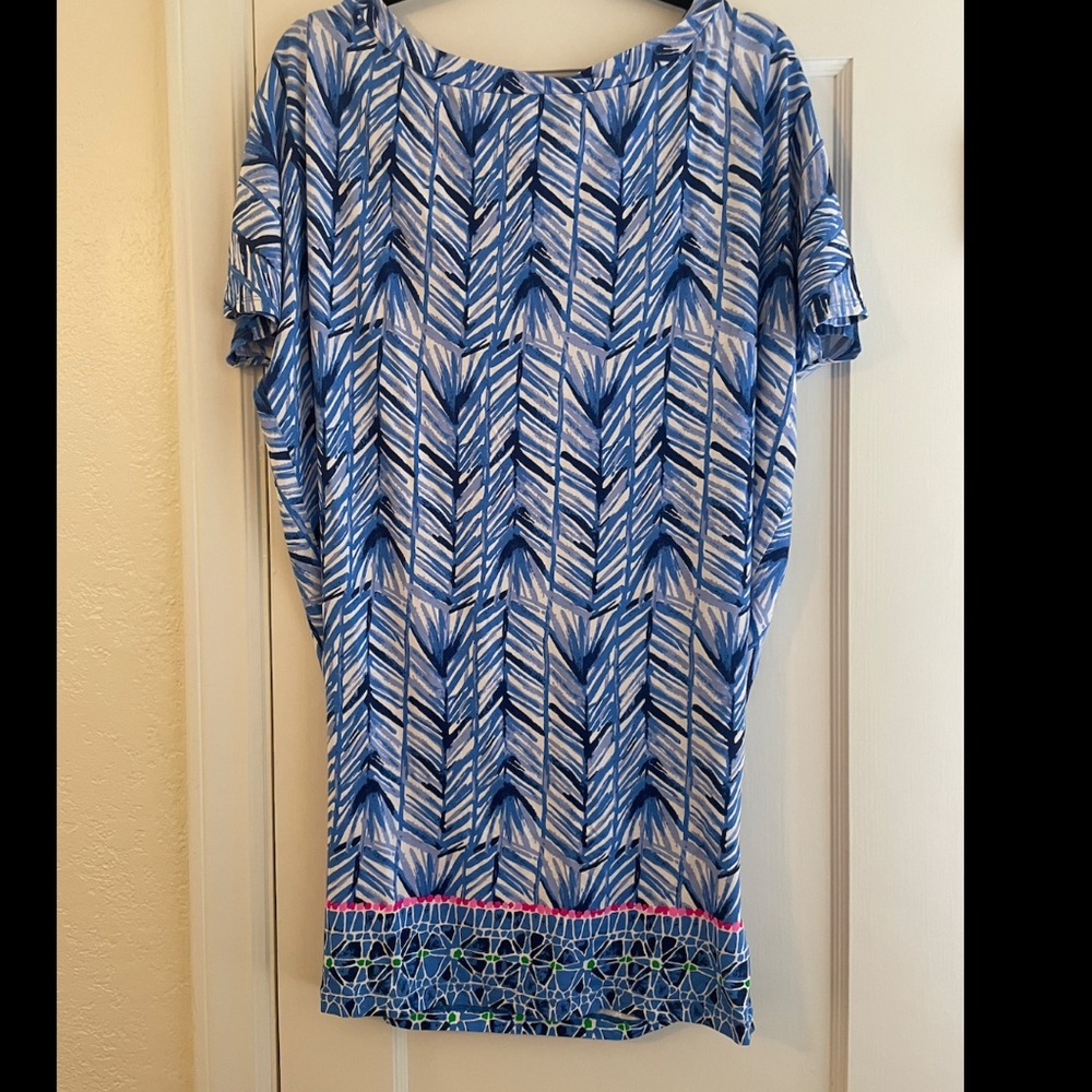 Lilly Pulitzer Blue & White Dress